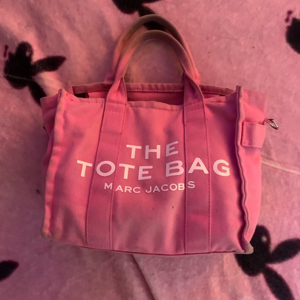 Marc Jacobs Vibrant Pink Tote Bag